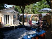 Location de particuliers � particuliers LES OISEAUX ET LES TORTUES DU LAC...Villa+studio, piscine priv�e couverte d�couverte jacuzzi oc�an Location saisonni�re Gironde photo 8