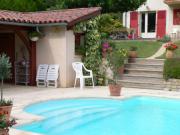 Location de particuliers � particuliers FIGEAC:Plain pied a la campagne avec piscine(possibilit� W.E)pr�s de figeac G�te Lot photo 2