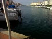 Location de particuliers � particuliers T2 Centre Port Cap D'Agde, vue d�gag�e sur le port de plaisance Location saisonni�re H�rault photo 4