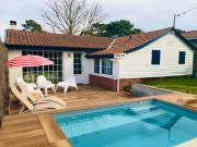 Location g�te, chambres d'hotes Villa de charme  bord de mer avec piscine 4 chambres  dans le d�partement Landes 40
